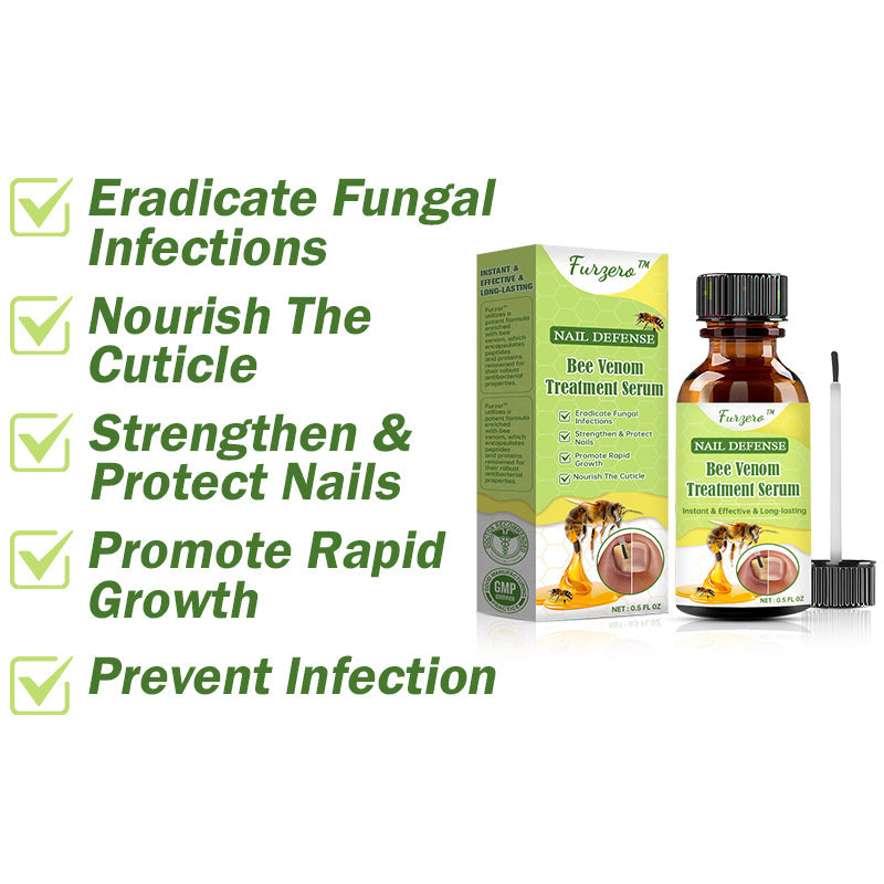 šFurzero⢠Nail Defense Bee Venom Treatment Serum (For All Kinds Of Nail Diseasesā
For Healthier Nail Growth)