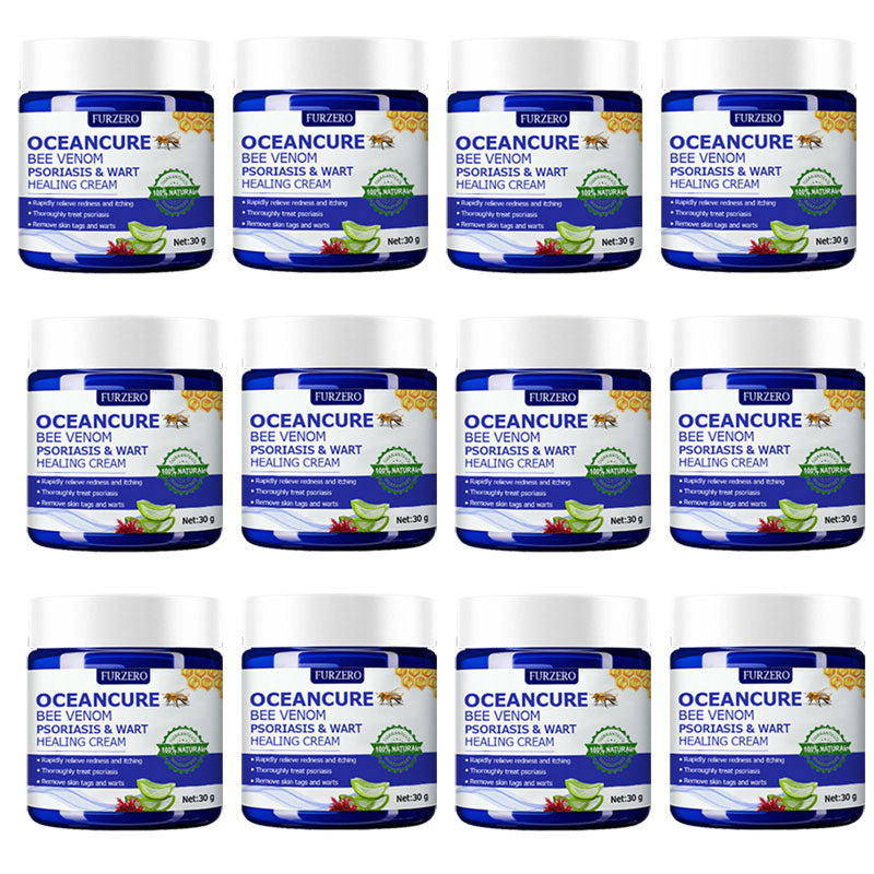 đFurzero⢠OceanCure Bee Venom Psoriasis & Wart Healing Cream