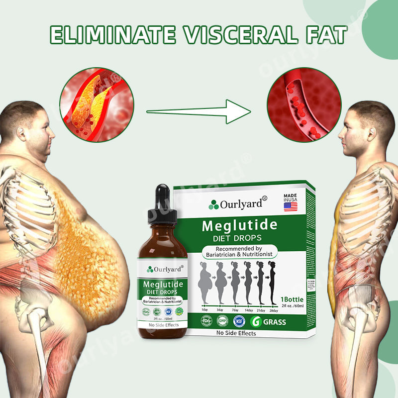 Ourlyardยฎ Meglutide Diet Drops - Made & Shipped From the USA