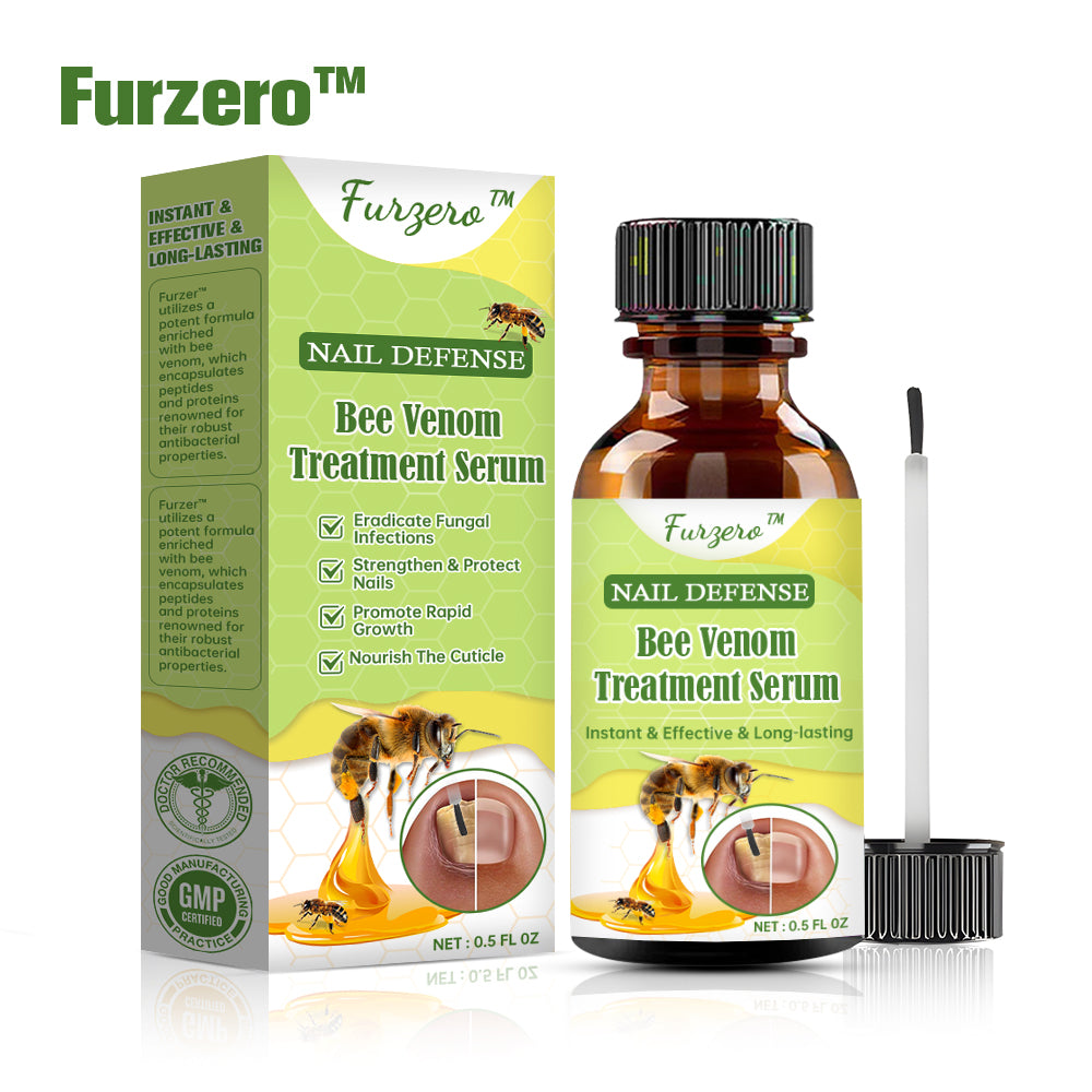 šFurzero⢠Nail Defense Bee Venom Treatment Serum (For All Kinds Of Nail Diseasesā
For Healthier Nail Growth)
