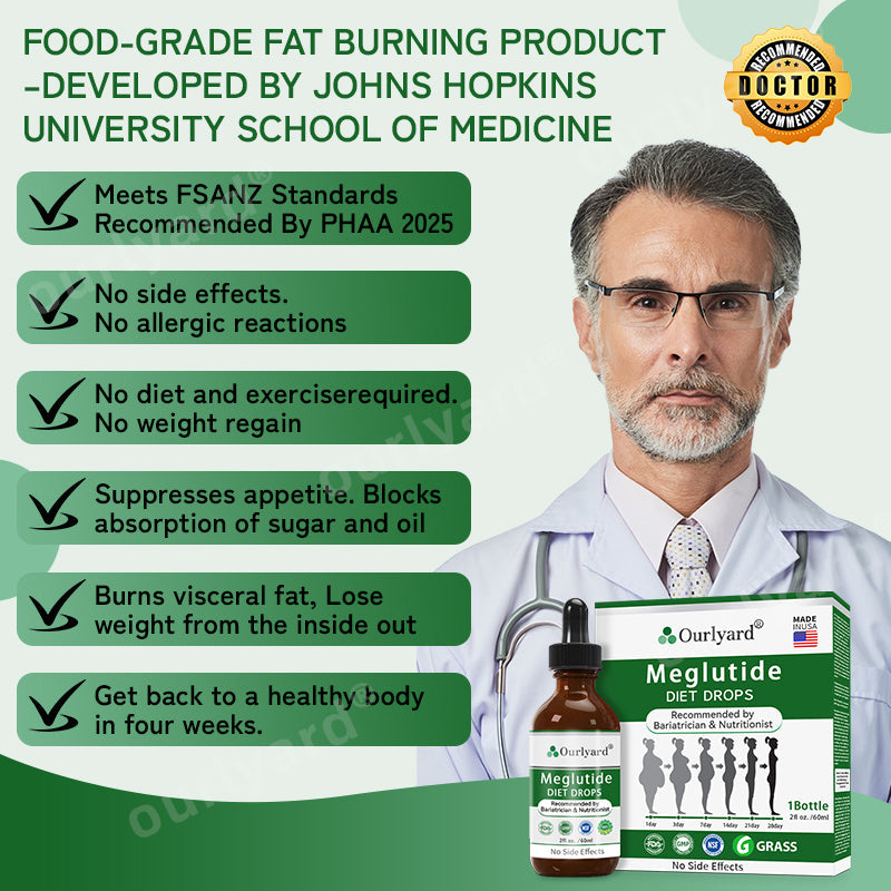 Ourlyardยฎ Meglutide Diet Drops - Made & Shipped From the USA