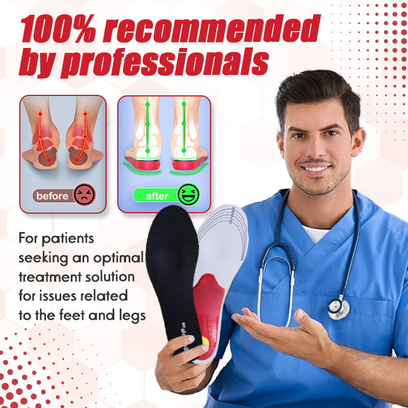 Sugoola™ HeightBoost Far Infrared Titanium Ion Arch Correction Insoles