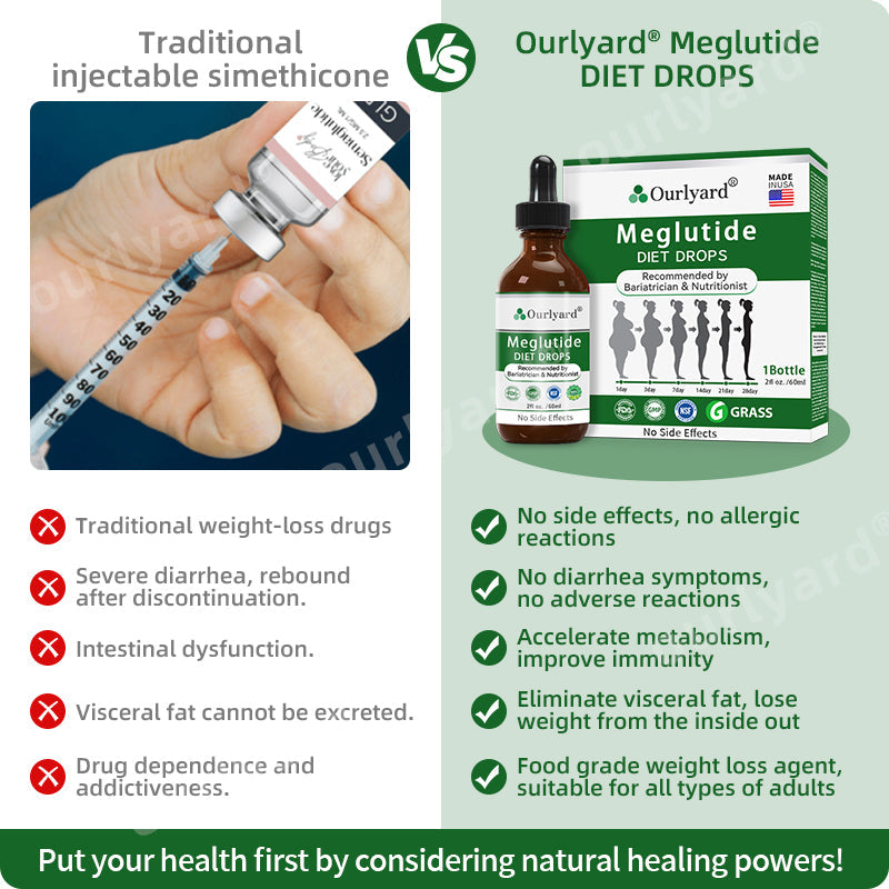 Ourlyardยฎ Meglutide Diet Drops - Made & Shipped From the USA