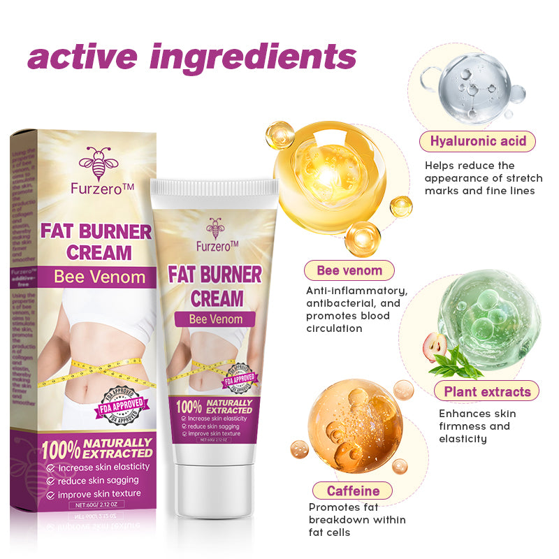 đFurzero⢠BeeVenom Fat Burner Cream