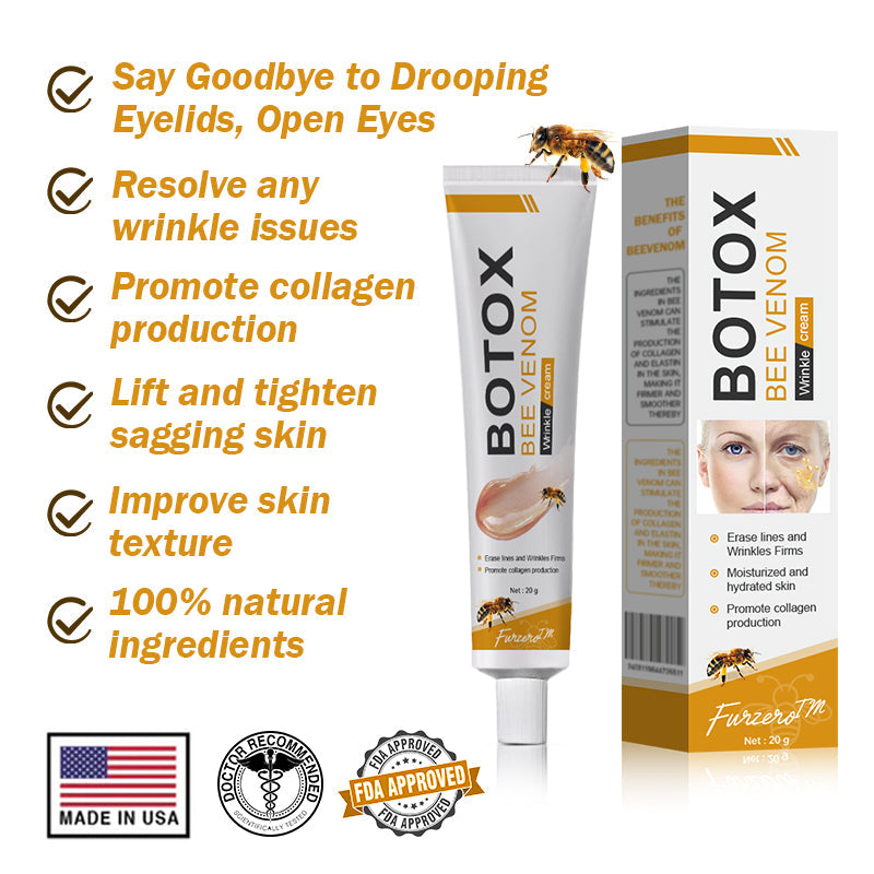 Last Day Promotion 70% OFF - ✨Furzero™ Botox Bee Venom Wrinkle Removal Cream