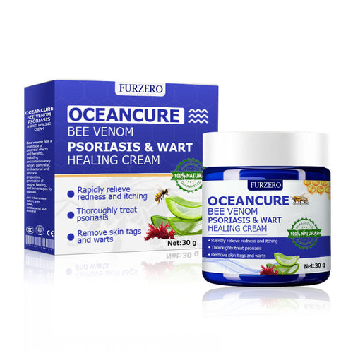 đFurzero⢠OceanCure Bee Venom Psoriasis & Wart Healing Cream