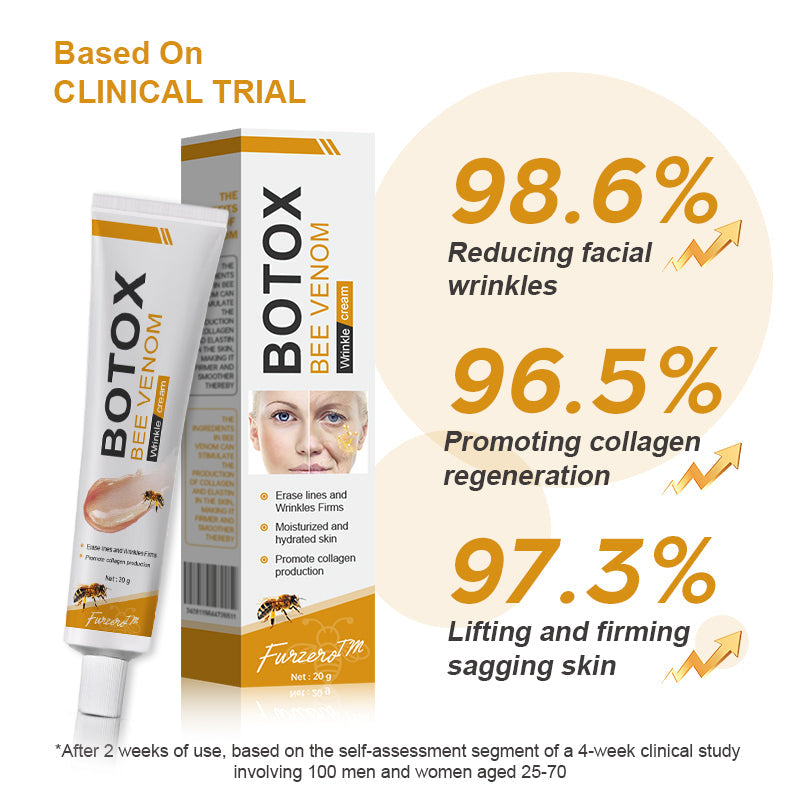 Last Day Promotion 70% OFF - ✨Furzero™ Botox Bee Venom Wrinkle Removal Cream