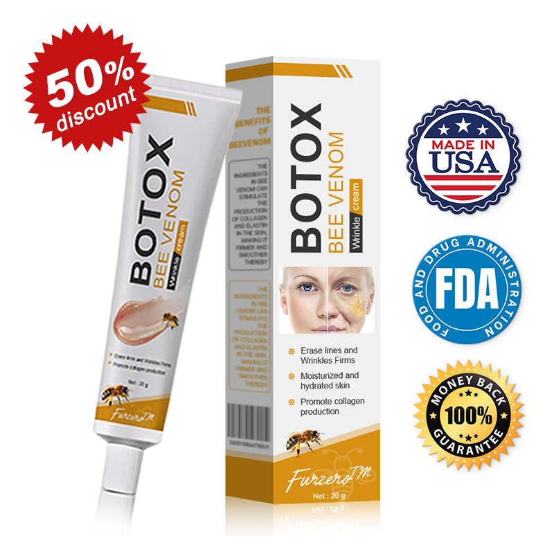 🐝🥑Made and Shipped from USA✨Furzero™ Botox Bee Venom Wrinkle Removal Cream-🔥LAST DAY 70% OFF